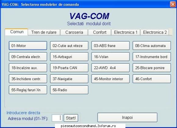 vag-com roman - Singurul program de diagnosticare n limba romna - .:: discutii libere ::.